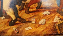 Питер Брейгель Младший, прозванный Адским (1564/65 – 1637/38). Крестьянская драка. Фрагмент. Фото Татьяны Шепелевой