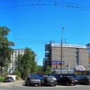 Вчера, сегодня и завтра улицы Гордеевской. Строящийся мебельный центр. 2010 г.