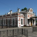 Императорский павильон на территории Московского вокзала