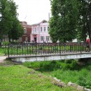 Площадь в Вязниках перед ''Музеем песни XX века''