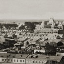 Панорама Нижегородской ярмарки от Спасского собора до Окской набережной
