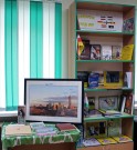 Фрагмент экспозиции, посвященной истории и культуре ираноязычных народов. Зал дружбы народов. Библиотека им. А. Гайдара. 2019 год