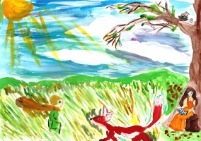 Куликова Люба, 9 лет, библиотека им. А. Гайдара