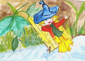 Сухарева Надя, 10 лет, библиотека им. К. Симонова