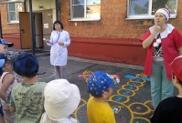 ''Детям на радость''. Буратино приглашает доктора. Библиотека им. А. Гайдара. Август 2023 года