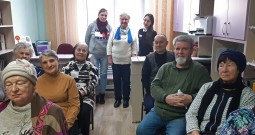 ''У порога синих гор''. Фото на память об экскурсии. Библиотека им. Н.Г. Чернышевского. 2 марта 2023 года