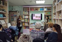 ''Актриса на все времена''. Звучит рассказ о жизни и творчестве прославленной актрисы. Библиотека им. Н.Г. Чернышевского. 18 апреля 2023 года