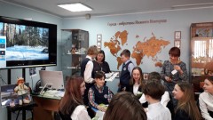 ''Заповедный квиз''. Татьяна Городничева может ответить на любой вопрос, касающийся жизни животных. Библиотека им. А. Гайдара. 11 апреля 2023 года