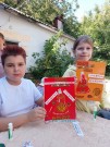 ''В гости к мастерам!'' Вот какие яркие и веселые хохломские узоры – всем на радость! Библиотека им. В. Дубинина. 10 августа 2023 года