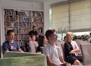 ''Мифология в городе НН''. Аудитория задумалась. ЦРБ им. Ф.М. Достоевского. 18 августа 2023 года