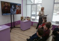 ''О природе с любовью''. Библиотекарь завершает литературную прогулку словами М. Пришвина. Библиотека им. М.Е. Салтыкова-Щедрина. 3 февраля 2023 года
