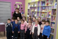 ''О природе с любовью''. Воспитанники детского сада на литературной прогулке, посвящённой 150-летию со дня рождения М.М. Пришвина. Библиотека им. М.Е. Салтыкова-Щедрина. 3 февраля 2023 года