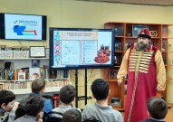 ''Истории о настоящих мужчинах''. Гость громких чтений – председатель ТОС микрорайона ''Сортировочный'' Николай Травкин. Библиотека им. А.Н. Островского. 21 февраля 2023 года