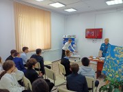 ''Знать, чтобы помнить, помнить, чтобы гордиться!'' Вращаем библиодиск, выбираем вопрос. Школа № 75. 26 апреля 2023 года