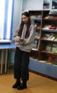 ''Памяти И.А.Крылова''. Студентка Нижегородского Губернского колледжа читает одну из басен И.А.Крылова. Библиотека им. А. Гайдара. 9 февраля 2024 года