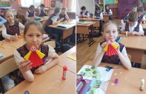 ''Масленицу встречаем!'' Вот какие красивые Масленицы получились у юных мастериц! Школа № 97. 12 марта 2024 года