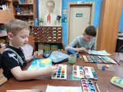 ''Масленицу встречаем!'' Вместе весело рисовать! Библиотека им. В. Дубинина. 10 марта 2024 года
