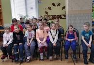 ''Мамы разные нужны, мамы всякие важны''. Наши внимательные слушатели - малыши-подготовишки. Библиотека им. А.С. Грибоедова. 6 марта 2024 года