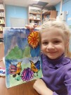 ''Вниз по матушке, по Волге''. Вот какие городецкие павы получились у художницы Изабели! Библиотека им. В. Дубинина. 24 июня 2023 года