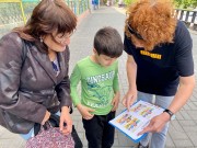 ''Безопасное лето''. Выбери правильный ответ! Территория около ЦРДБ им. А. Пешкова. Июль 2025