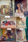 ''Диалог с классикой''. Натюрморты (масло). Библиотека им. А.С. Грибоедова. Август 2025 года