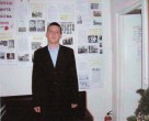 Заместитель начальника Службы по связям с общественностью ГЖД Ренат Равильевич Аймалетдинов  на встрече с юными читателями библиотеки им. А. Гайдара. 20 сентября 2007 г.