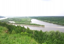 Село Жайск Вачского района. На берегу Оки