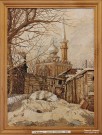 Александр Николаевич Юрков. Около мечети. 2003