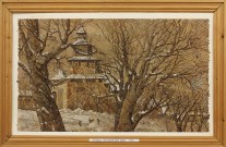 Александр Николаевич Юрков. Последний день зимы. 1995