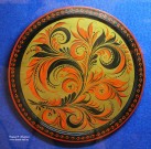 Тарелка декоративная. 1999 год. Автор Николай Александрович Гущин. Фото Татьяны Шепелевой
