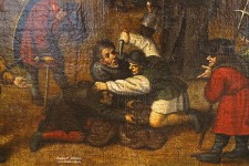 Питер Брейгель Младший, прозванный Адским (1564/65 – 1637/38). Голгофа. Фрагмент. Из собрания Нижегородского государственного художественного музея. Фото Татьяны Шепелевой. Июнь 2015 года