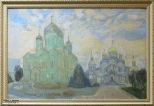 Куликовская Н.Ф. Серебристое утро. Дивеево. 2016