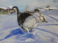 Юлия Присяжнюк. Мартовский кот. Фото Татьяны Шепелевой