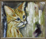 Юлия Присяжнюк. Портрет с кленовым листом. Фото Татьяны Шепелевой