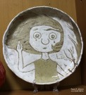 Тарелка из мультфильма  ''Волны гасят ветер''. Автор Светлана Сахарова. Фото Татьяны Шепелевой