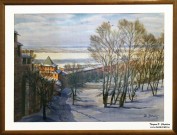 Весна. Акварель. 2015. Худ. Величко В.Н.. Фото Татьяны Шепелевой