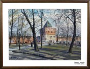 Весна. Нижний Новгород. Акварель. 2014. Худ. Величко В.Н.. Фото Татьяны Шепелевой