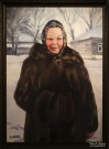 Портрет В.Д. Шапошниковой. Акварель. 2016. Худ. Величко В.Н.. Фото Татьяны Шепелевой