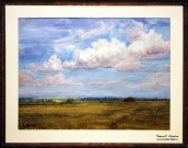 Родные просторы. Акварель. 2010. Худ. Величко В.Н.. Фото Татьяны Шепелевой