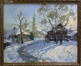 Татьяна Яковлева. Заборье. Холст, масло. 2010 год. Фото Татьяны Шепелевой