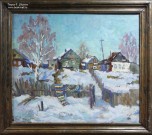 Татьяна Яковлева. Мартовское солнце. Холст, масло. 2006 год. Фото Татьяны Шепелевой