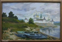 Татьяна Яковлева. Макарьевский монастырь. Холст, масло. 2007 год. Фото Татьяны Шепелевой