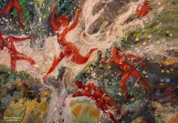 Елена Березина. Игры на воде. Фрагмент. 2017