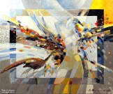 Елена Березина. Утро с павлином. 2017