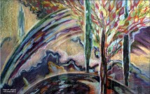 Елена Березина. Персефона. И.Ф. Стравинский. Музыкально-живописная импровизация. 2016