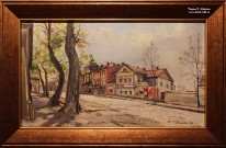 Радимова Т.П. (1916 - 2000). Дом и иконописная мастерская И.Я. Салабановой. 1951. Фоторепродукция Татьяны Шепелевой