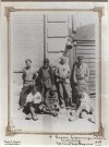 Типажи для пьесы М. Горького ''На дне''. Фотография М. Дмитриева с пометками М. Горького: ''Барон Бухгольц, босяк. Грим и костюм для Барона''. Фоторепродукция Татьяны Шепелевой