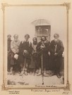 Типажи для пьесы М. Горького ''На дне''. Фотография М. Дмитриева с пометками М. Горького: ''Костюм для Луки. Не забыть - Лука лысый''. Фоторепродукция Татьяны Шепелевой