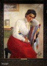 Сорин С.А. (1878 - 1953). Портрет Екатерины Павловны Пешковой. 1902. Фоторепродукция Татьяны Шепелевой