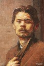 Серебряный И.А. (1907 - 1979). Горький в камере Петропавловской крепости. Фрагмент. 1953. Фоторепродукция Татьяны Шепелевой